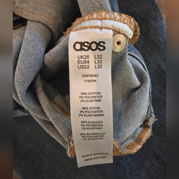 ASOS Jeans Womens Size 22 - Picture 5 of 5